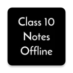 Logo of Class 10 Notes Offline android Application 